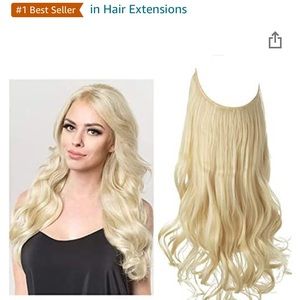 Hair extension blonde